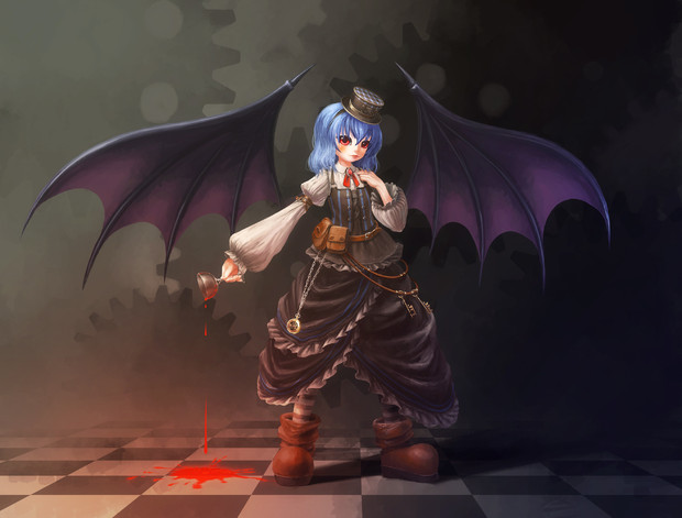 スチームパンク レミリア Rapt さんのイラスト ニコニコ静画 イラスト