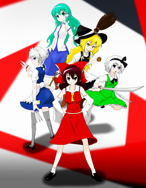 自機組 / めるしぇ さんのイラスト ニコニコ静画 (イラスト)