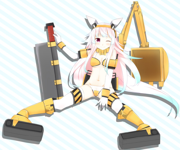 ユンボ ニコニコ静画 イラスト