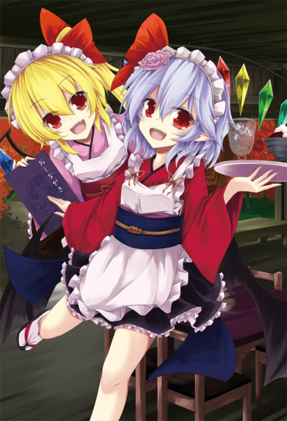 和装メイド服合同 和ノ装 わのよそおい 秋初ハツカ さんのイラスト ニコニコ静画 イラスト