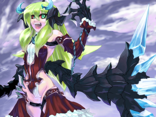 悪魔娘 Marupon さんのイラスト ニコニコ静画 イラスト