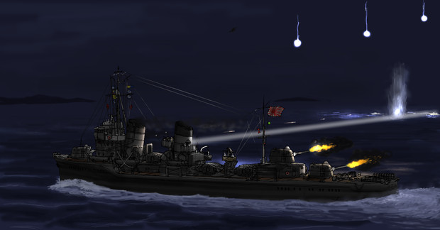 日本海軍駆逐艦 吹雪 ニコニコ静画 イラスト