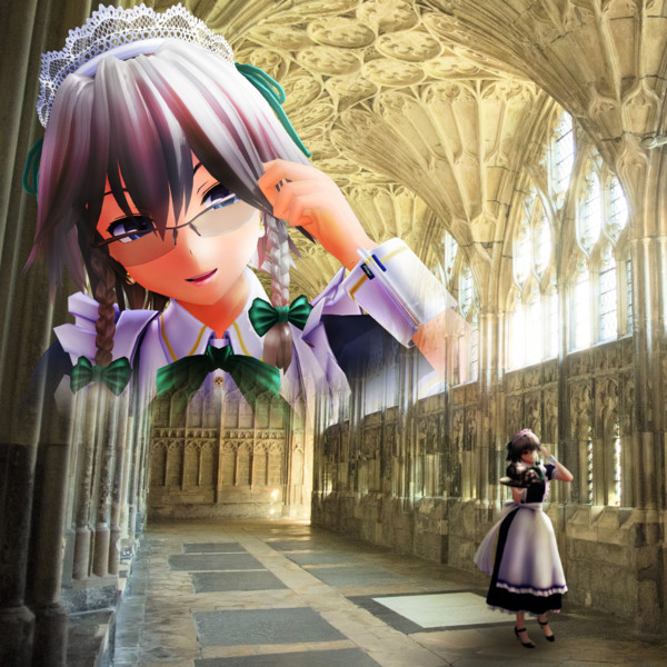 東方Project 十六夜咲夜 Sakuya TOHO MEGANE 眼鏡 東方Project 東方眼鏡 十六夜咲夜モデル