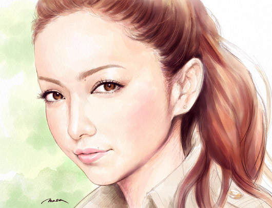 安室奈美恵 ニコニコ静画 イラスト