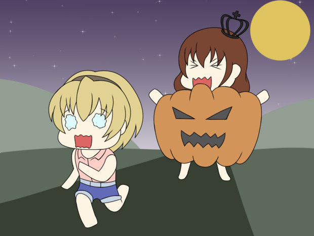 ひぐらし うみねこ 沙都子と真里亞 フィリップ バトラー大尉 さんのイラスト ニコニコ静画 イラスト