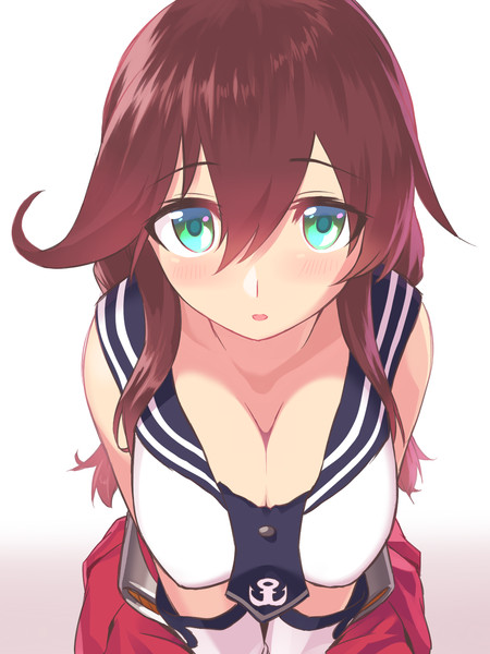 私は25rtされたら上目遣いの能代を描きます W 絶対です Blew Andwhite さんのイラスト ニコニコ静画 イラスト