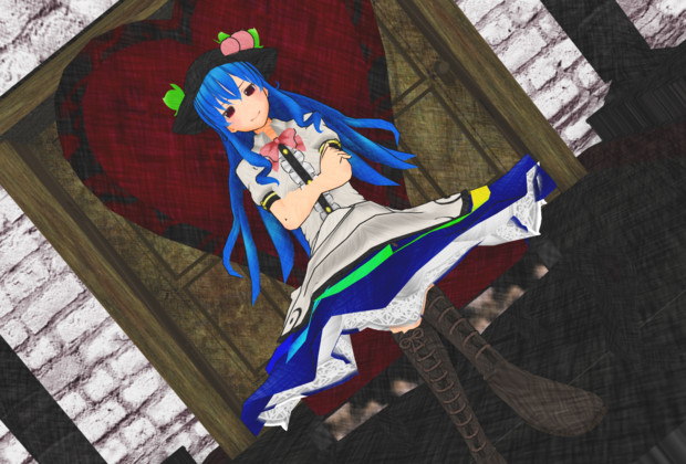 総領娘様 ニコニコ静画 (イラスト)