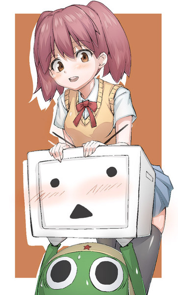 ちゃんと支えてなさいよね！ボケガエル♪