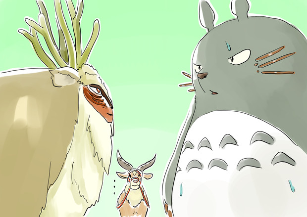 霊獣対談１ えぼし Eboshi さんのイラスト ニコニコ静画 イラスト
