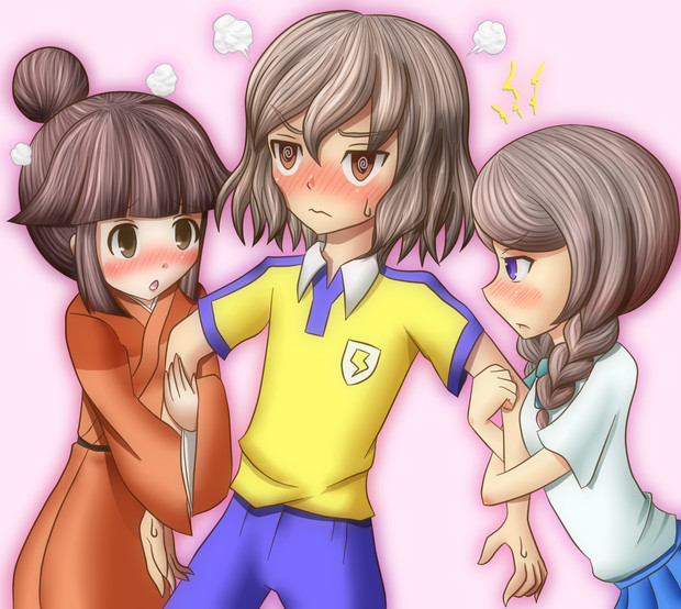 リク絵スト あたってる あててる 中村 刹牙 さんのイラスト ニコニコ静画 イラスト