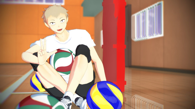 Mmdhq 木下久志モデル配布 Mori さんのイラスト ニコニコ静画 イラスト