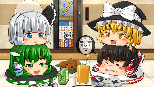 素材 きつね ゆっくり