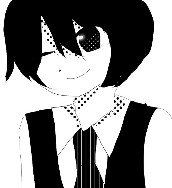 モノクロ金木 椎菜 さんのイラスト ニコニコ静画 イラスト