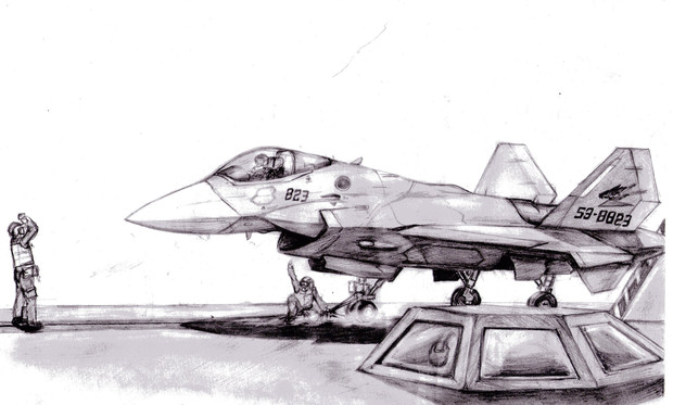 戦闘機発艦 サムネマジック 関野武弘 さんのイラスト ニコニコ静画 イラスト
