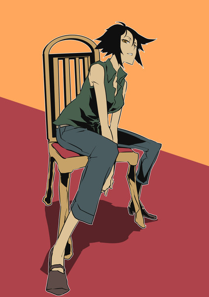 椅子に座るポーズの練習 がんぐれ さんのイラスト ニコニコ静画 イラスト
