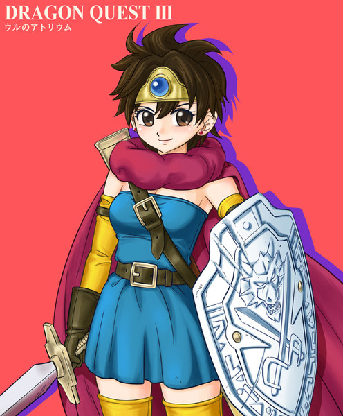 ドラクエ３勇者女 皆内 ひなた さんのイラスト ニコニコ静画 イラスト