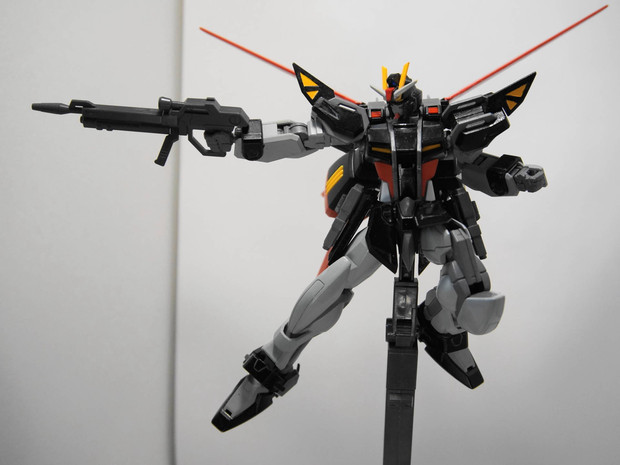Hgce改造 ストライクノワールガンダム アピール2 Gorou さんのイラスト ニコニコ静画 イラスト
