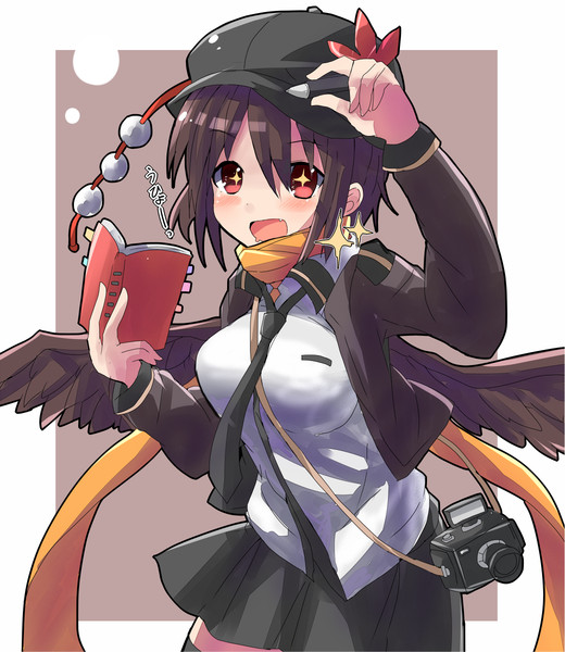 キャスケット文ちゃん くろむ さんのイラスト ニコニコ静画 イラスト