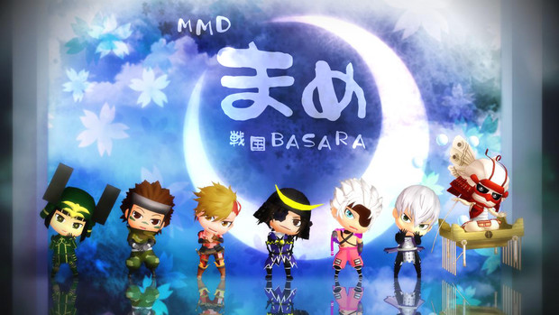 Mmdまめ戦国basara ウェルカム筆頭 菌時 きんとき さんのイラスト ニコニコ静画 イラスト