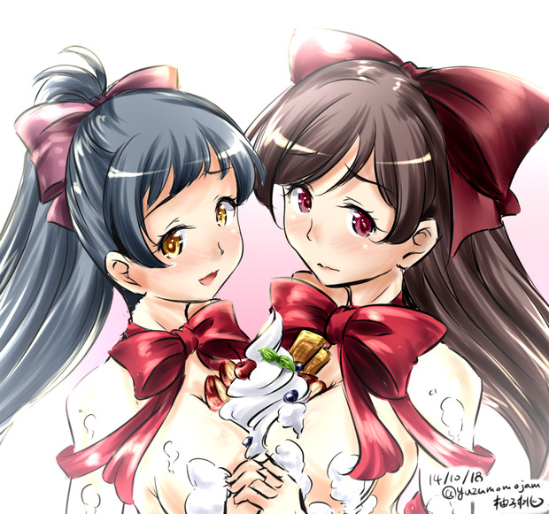 艦これ 間宮と伊良湖 サービスメニュー 柚子桃 さんのイラスト ニコニコ静画 イラスト