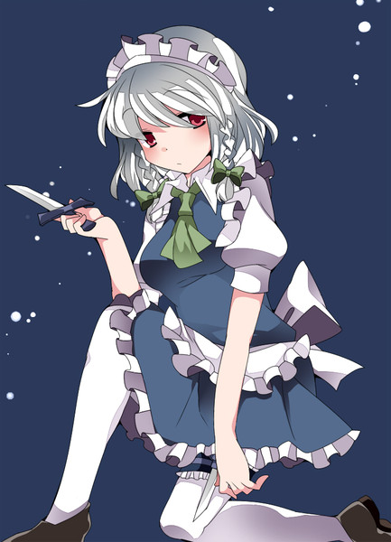 見えそうで見えない咲夜さん ハマー さんのイラスト ニコニコ静画 イラスト