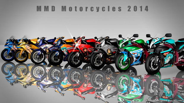 Mmdかっこいいバイク選手権14 ミンメイ さんのイラスト ニコニコ静画 イラスト