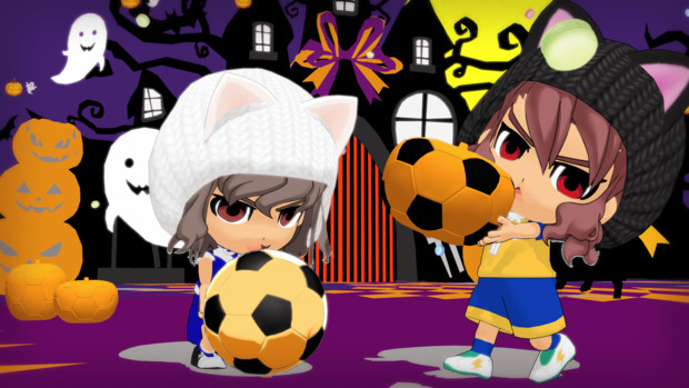 Mmd ちびずきん神童くん二人とハロウィン イナイレ 茘枝 さんのイラスト ニコニコ静画 イラスト