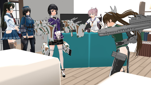 シンガポール残留組の帰還 第五戦隊再編成 からすうら さんのイラスト ニコニコ静画 イラスト