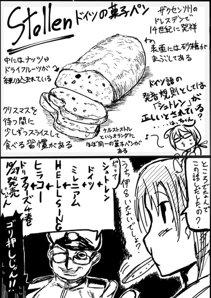 【艦これ】シュトーレン豆知識【事実】