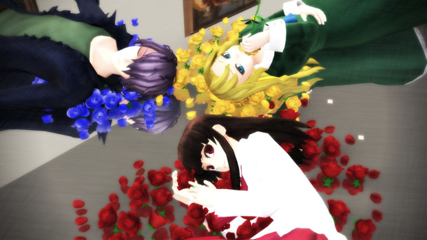 Mmd バラの花といったら Ib 果物飴 さんのイラスト ニコニコ静画 イラスト