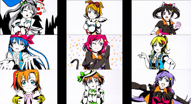 切り絵 ラブライブ Dancing Stars On Me ふじのん さんのイラスト ニコニコ静画 イラスト