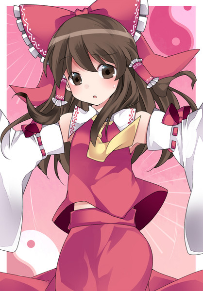 霊夢ちゃんにジャンプしてもらった ハマー さんのイラスト ニコニコ静画 イラスト
