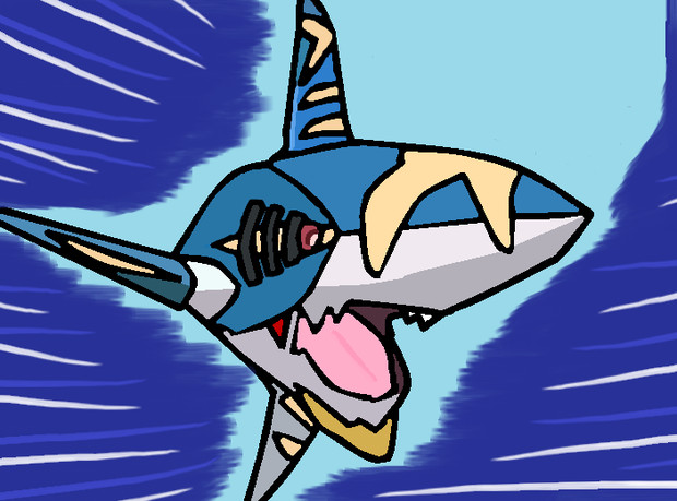 メガサメハダー ケモノ さんのイラスト ニコニコ静画 イラスト