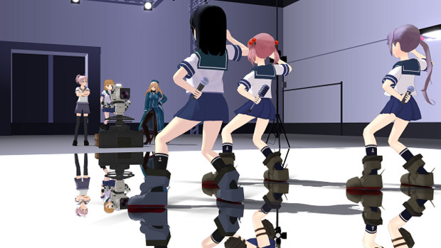 Mmd動画 撮影風景 Nakayanmer さんのイラスト ニコニコ静画 イラスト