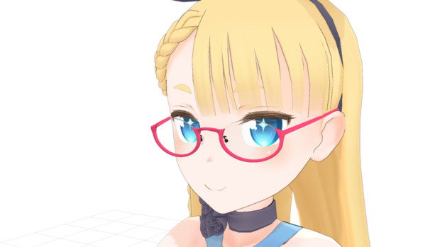 ニコニ立体ちゃんはメガネが絶対似合うと思う Yonex さんのイラスト ニコニコ静画 イラスト