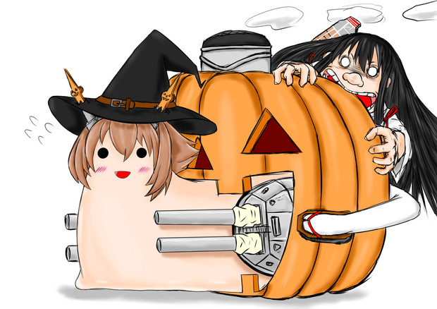 り陸奥たかハロウィン使用with赤城さん