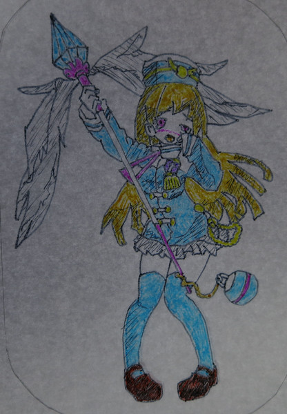 プラ板 メルクストーリア コロン 進化後 作ってみた 麺つゆ さんのイラスト ニコニコ静画 イラスト