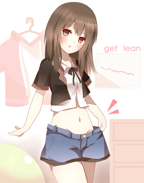 痩せる Non さんのイラスト ニコニコ静画 イラスト