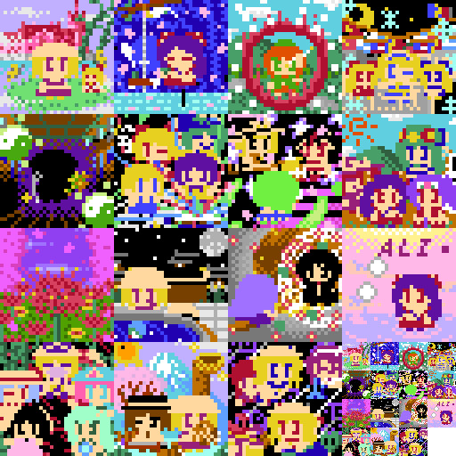 ドット絵で東方音楽アイコン16 スペキュラム合金 さんのイラスト ニコニコ静画 イラスト