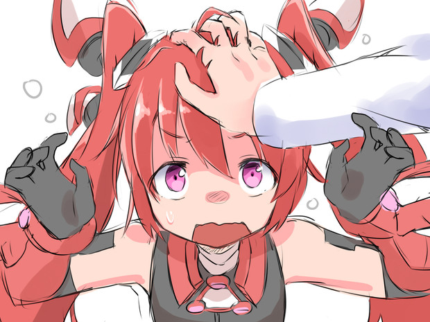 テイルレッドなでなでして困らせたい せきらあめ さんのイラスト ニコニコ静画 イラスト