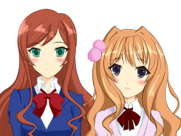 今期のアニメキャラ カミキ ミライと蒼井晶 はしばみ さんのイラスト ニコニコ静画 イラスト