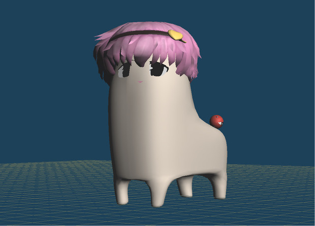 めっっっっちゃ可愛いさとりんが3dcgになったよ Sou さんのイラスト ニコニコ静画 イラスト