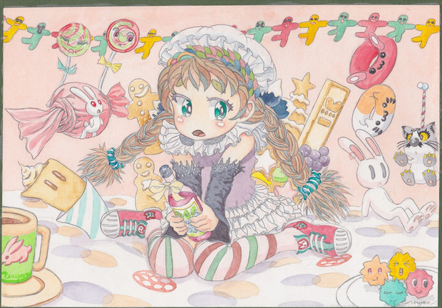 スイーツ大好き うりゃん さんのイラスト ニコニコ静画 イラスト