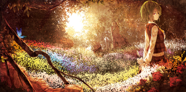 花が映すは胡蝶の夢 ななしのののつ さんのイラスト ニコニコ静画 イラスト