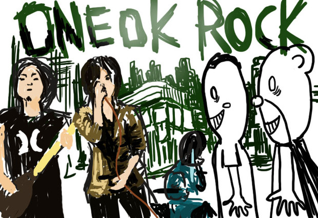 One Ok Rockとタメニセ にせぎり タメニセ さんのイラスト ニコニコ静画 イラスト
