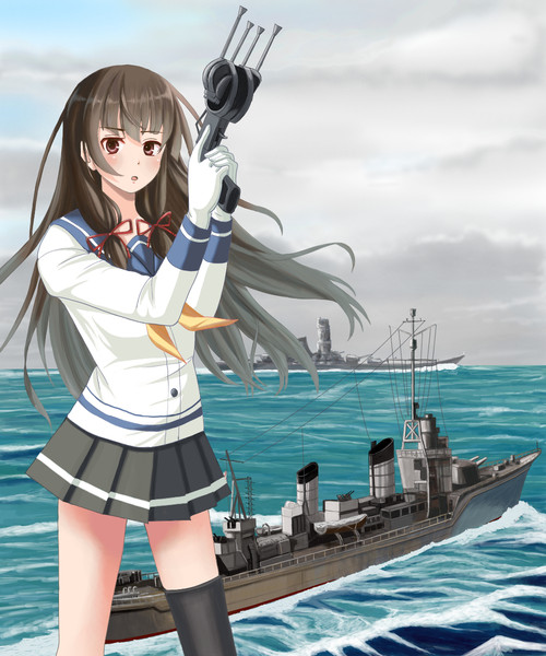 駆逐艦 磯風 / tate さんのイラスト ニコニコ静画 (イラスト)