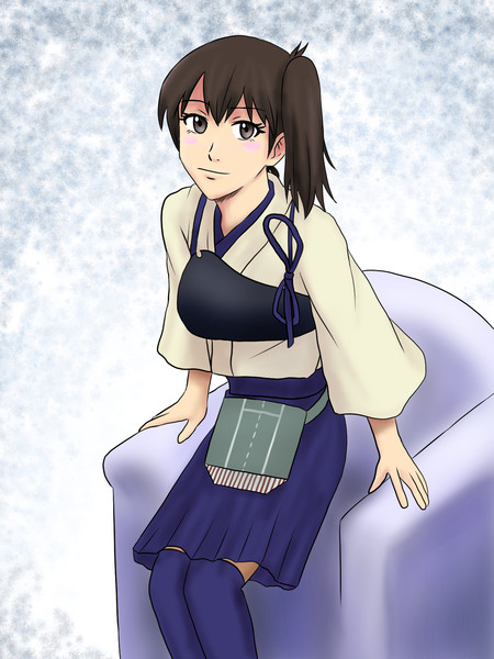 ソファから立ち上がる加賀さん しばけん さんのイラスト ニコニコ静画 イラスト