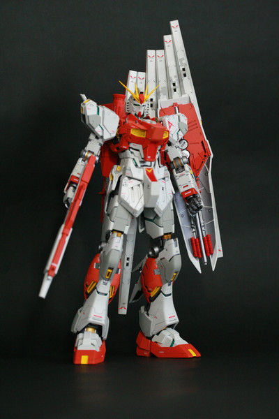 Mg Rx 93 N Gundam Ver Ka 正面立ち姿 緋色 さんのイラスト ニコニコ静画 イラスト
