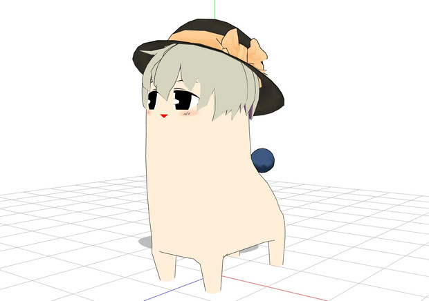 Mmd めっっっっちゃ可愛いこいし モデル配布 リモート さんのイラスト ニコニコ静画 イラスト