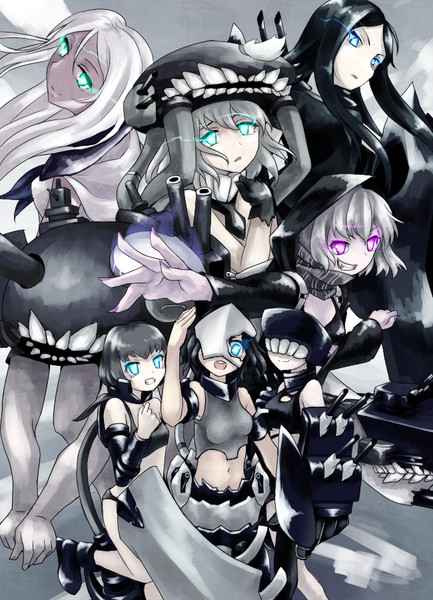 アニメ艦これキービジュアル 深海棲艦ver はんぴつ さんのイラスト ニコニコ静画 イラスト